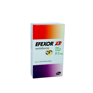 EFEXOR XR 37.5MG X 7 CAP LIBERA PROLON CAJ X 7 CAP (VENLAFAXINA)