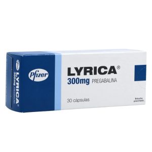 LYRICA 300MG X 30 CAP CAJ X 30 CAP (PREGABALINA)