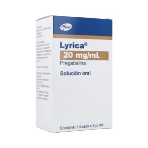 LYRICA SOLUCION ORAL FRASCO X 105 ML FRASCO X 105 ML (PREGABALINA)