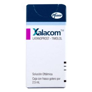 XALACOM GOTAS OFTAL FRASCO GOT X 2.5 ML FRASCO GOTERO X 2.5 ML (1. LATANOPROST
2. TIMOLOL)