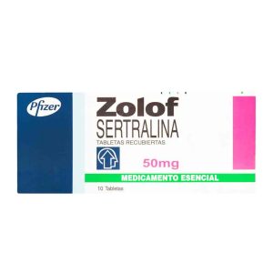 ZOLOF 50 MG X 10 TAB CAJ X 10 TAB (SERTRALINA)