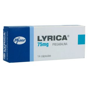 LYRICA 75MG X 14 CAP CAJ X 14 CAP (PREGABALINA)