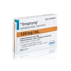 ENSPRYNG 120 MG CAJA X 1 VIAL CAJA X 1 VIAL (SATRALIZUMAB)