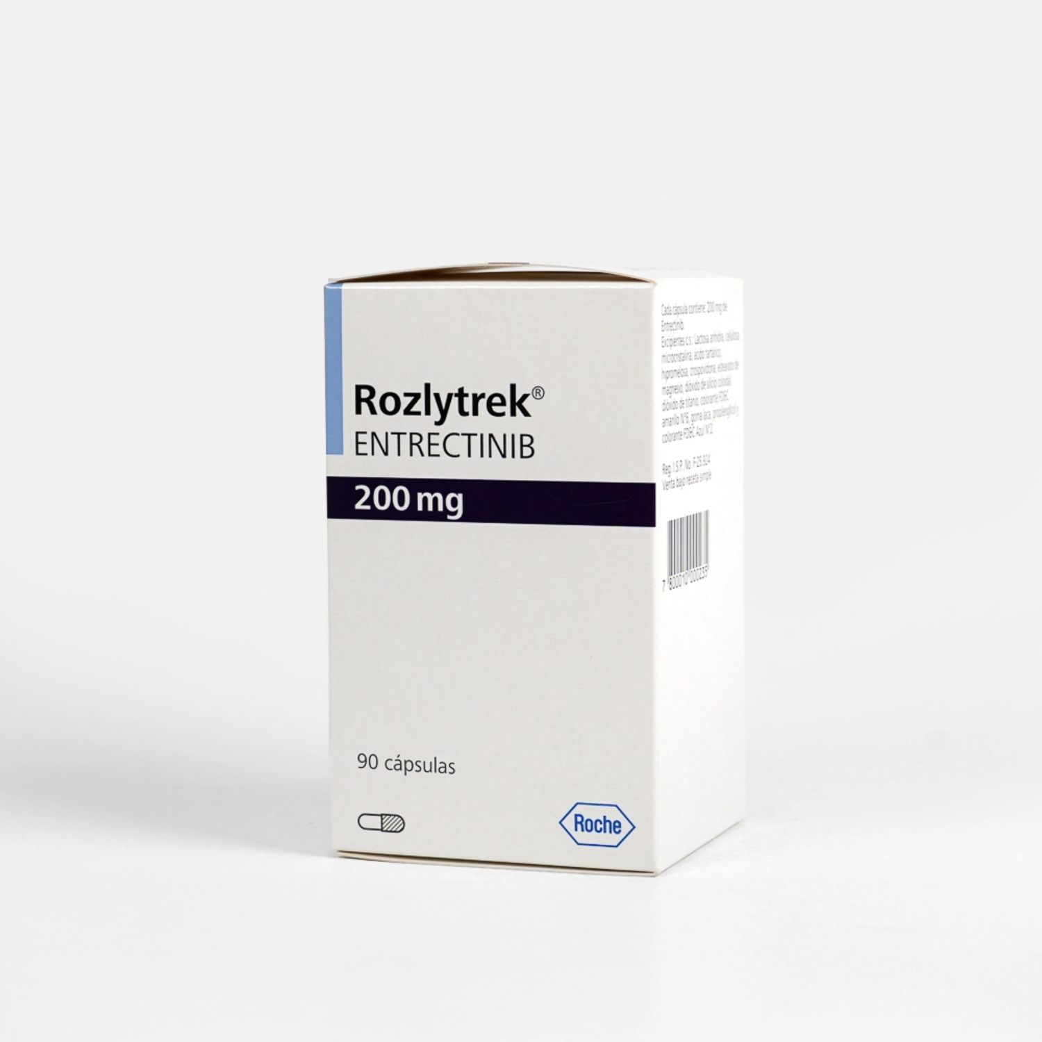 ROZLYTREK 200 MG CAJA X 1 FRASCO X 90 CAPSULAS CAJA X 1 FRASCO (ENTRECTINIB)