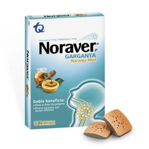 NORAVER PASTILLAS NJA MIEL X 12 TAB PLEX 12 TAB