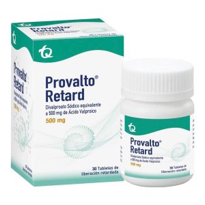 PROVALTO RETARD 500MG FCO X 30TAB FCO X 30TAB (ACIDO VALPROICO 500MG)